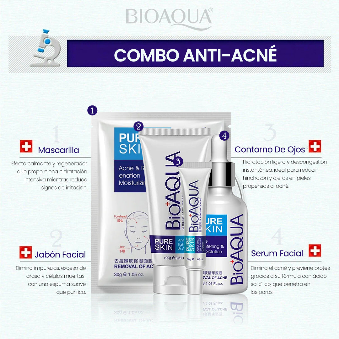 KIT ANTI ACNÉ BIOA+CAJA