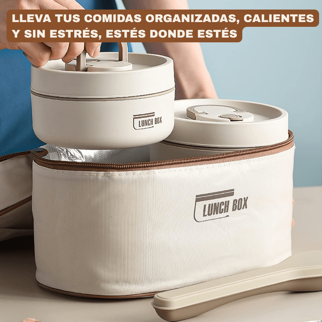 PACK LUNCHBOX®: 4 Loncheras Térmicas + Maleta + ¡Obsequio!