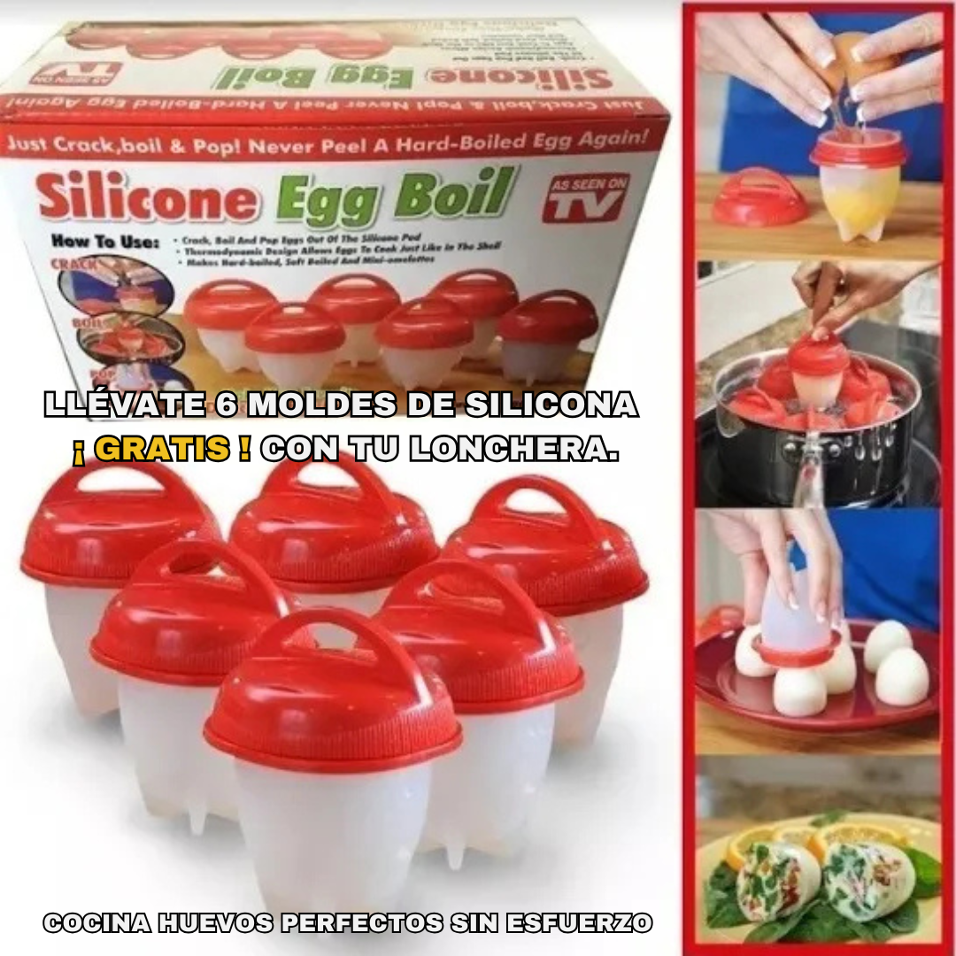 PACK LUNCHBOX®: 4 Loncheras Térmicas + Maleta + ¡Obsequio!