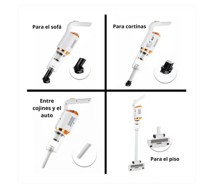 ASPIRADORA VERTICAL INALÁMBRICA 3 EN 1